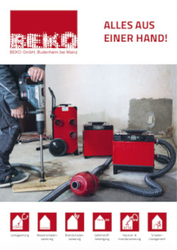 Flyer der BEKO GmbH